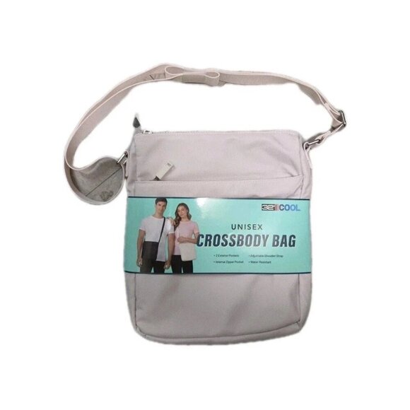 32 Degrees Cool Handbags - NEW 32 Degrees Cool Unisex Water-Resistant Crossbody Bag With Adjustable Strap